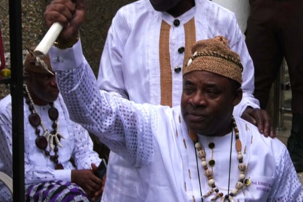 Prof. Ngange takes authority as a notable